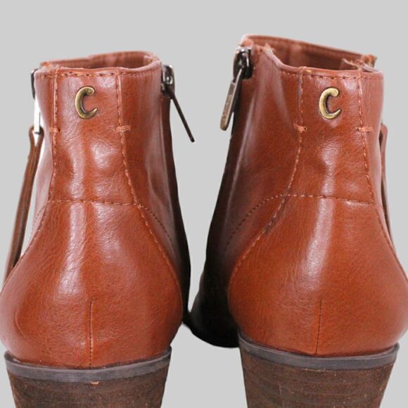 SAM EDELMAN Whistler Ankle Boot in Brown Size 8.5 - Picture 9 of 16